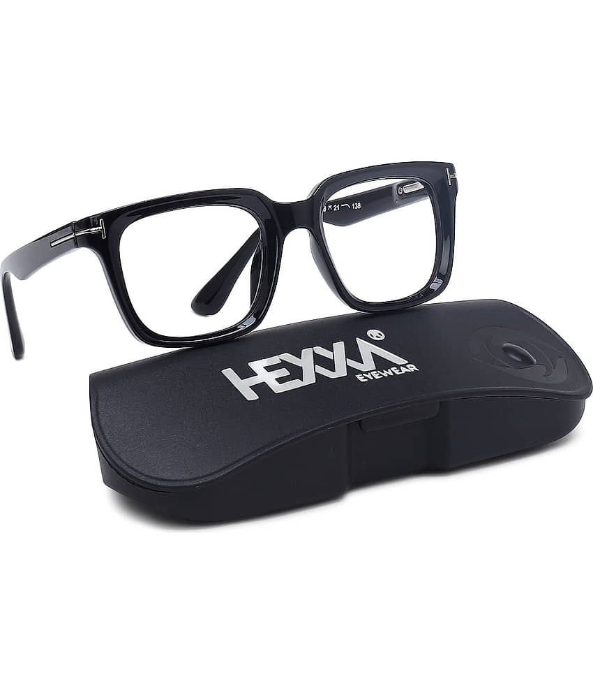 Hexxa Light Grey Square Eyeglass Frame ( Pack of 1 )