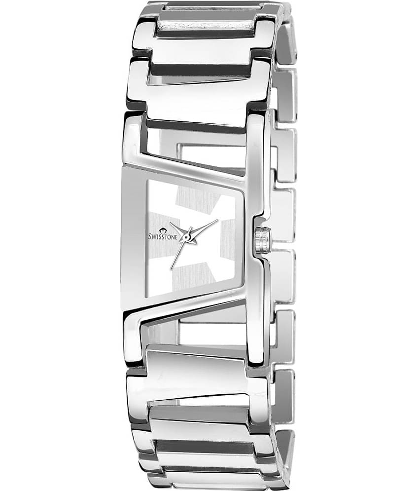 Swisstone Silver Metal Analog Womens Watch
