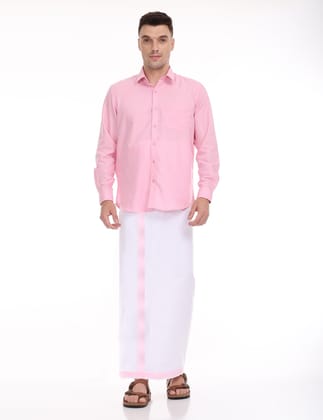 Light Pink Cool Club Full Sleeve Double Set - 31001-38