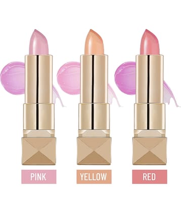 Seven Seas Lips Moist |Smooth Feel | Gel Lipstick Pack of 3