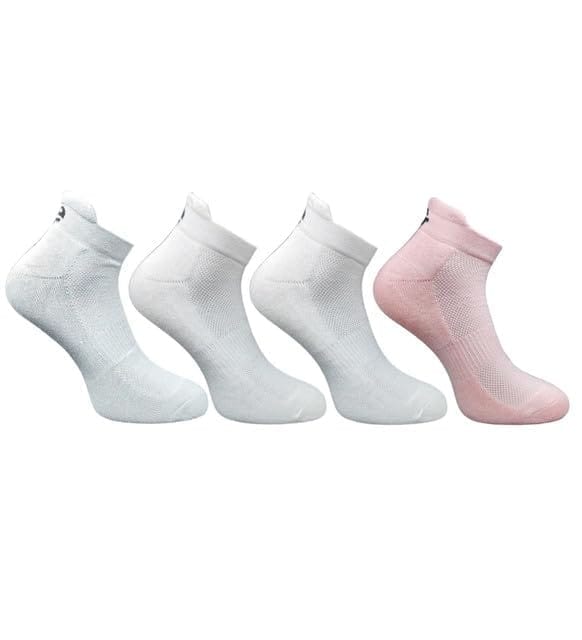4_Pair Set Unisex Casual Cotton Printed Ankle Length Socks (Multicolor)-PID63513