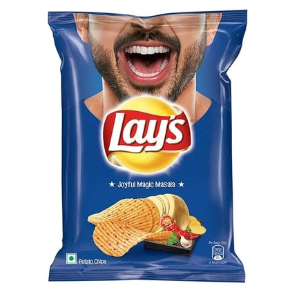 Lays Potato Chips  Indias Magic Masala Pouch, 90 g
