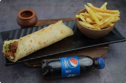 Chilli Paneer Roll