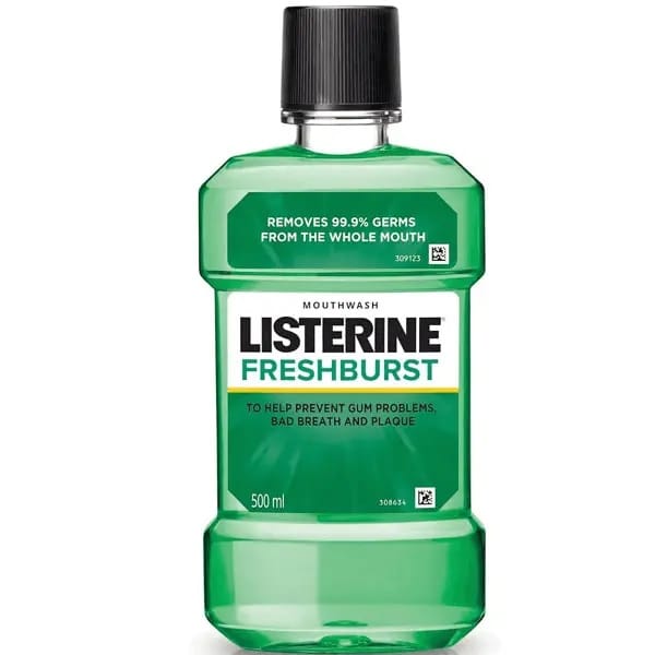 Listerine fresh burst mouthwash 250 ml