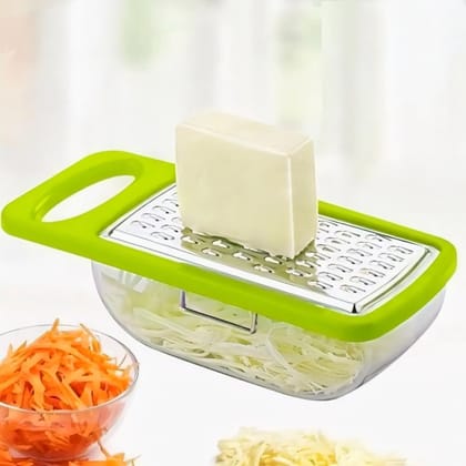 Mini Vegetable & Cheese Grater with Storage Container, Stainless Steel Sharp Blade, Manual Hand Grater for Cheese, Carrot, Cucumber, Ginger, Garlic, Chocolate, Fruits & Vegetables, BPA-Free Kitchen Tool (Random Color | Loos Packing) Mini Vegetable & Cheese Grater with Storage Container, Stainless Steel Sharp Blade, Manual Hand Grater for Cheese, Carrot, Cucumber, Ginger, Garlic, Chocolate, Fruits & Vegetables, BPA-Free Kitchen Tool (Random Color | Loos Packing)
