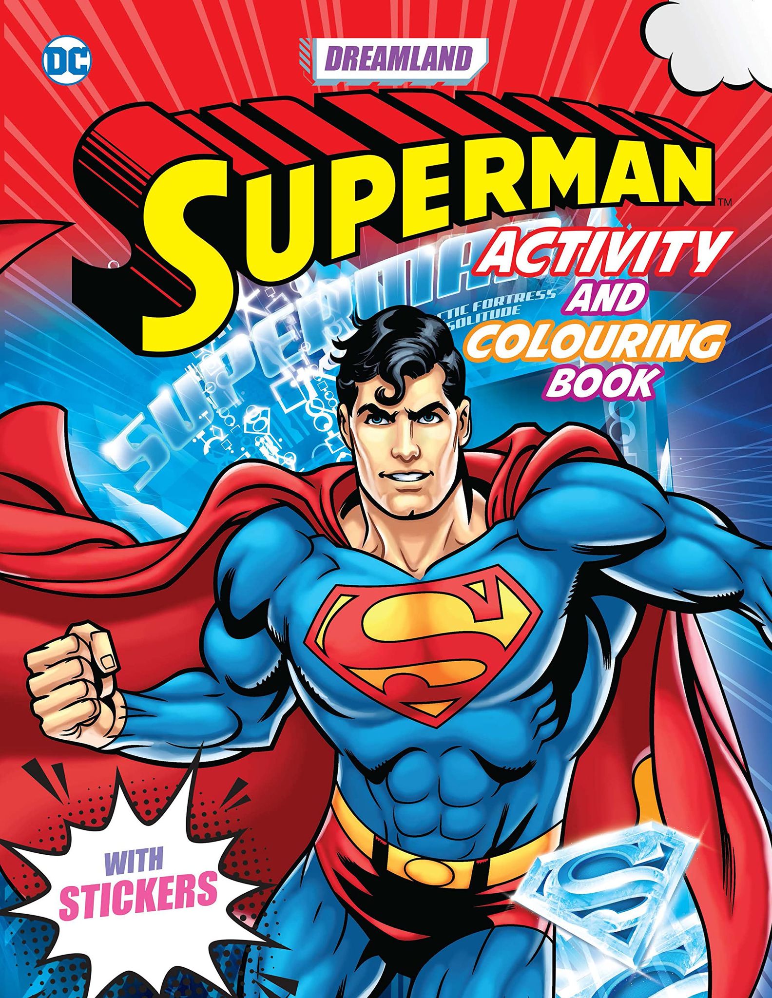 Superman Activity and Colouring Book [Paperback] Dreamland Publications