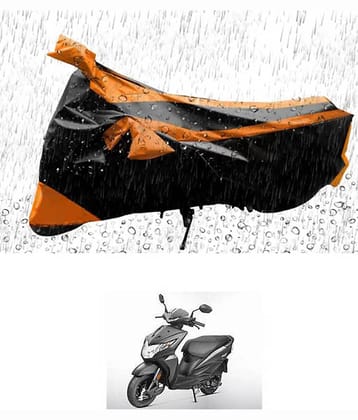 RONISH Bike Body Cover for Honda Dio ( Pack of 1 ) , Orange