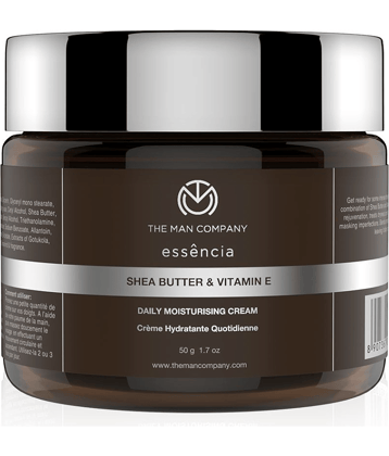The Man Company Daily Moisturising Cream With Shea Butter & Vitamin E for Moisturizing & Hydrating | All Skin Types | 50 gm