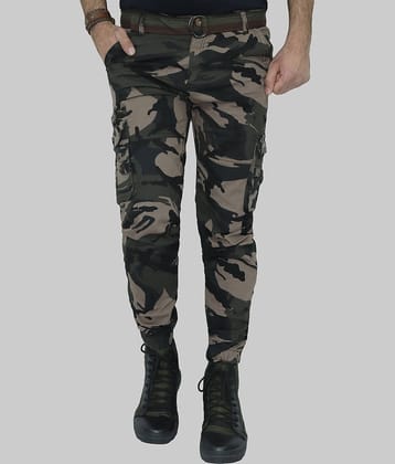 Urban Legends Purple Regular Cargos ( Pack of 1 )