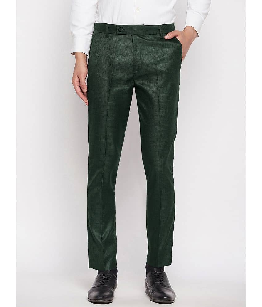 VEI SASTRE Light Grey Slim Formal Trouser ( Pack of 1 )