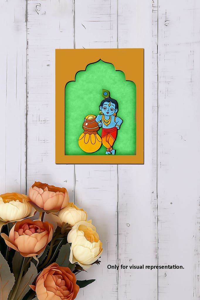 Dbeautify's DIY Jhakora Wall Hanging – Traditional Krishna