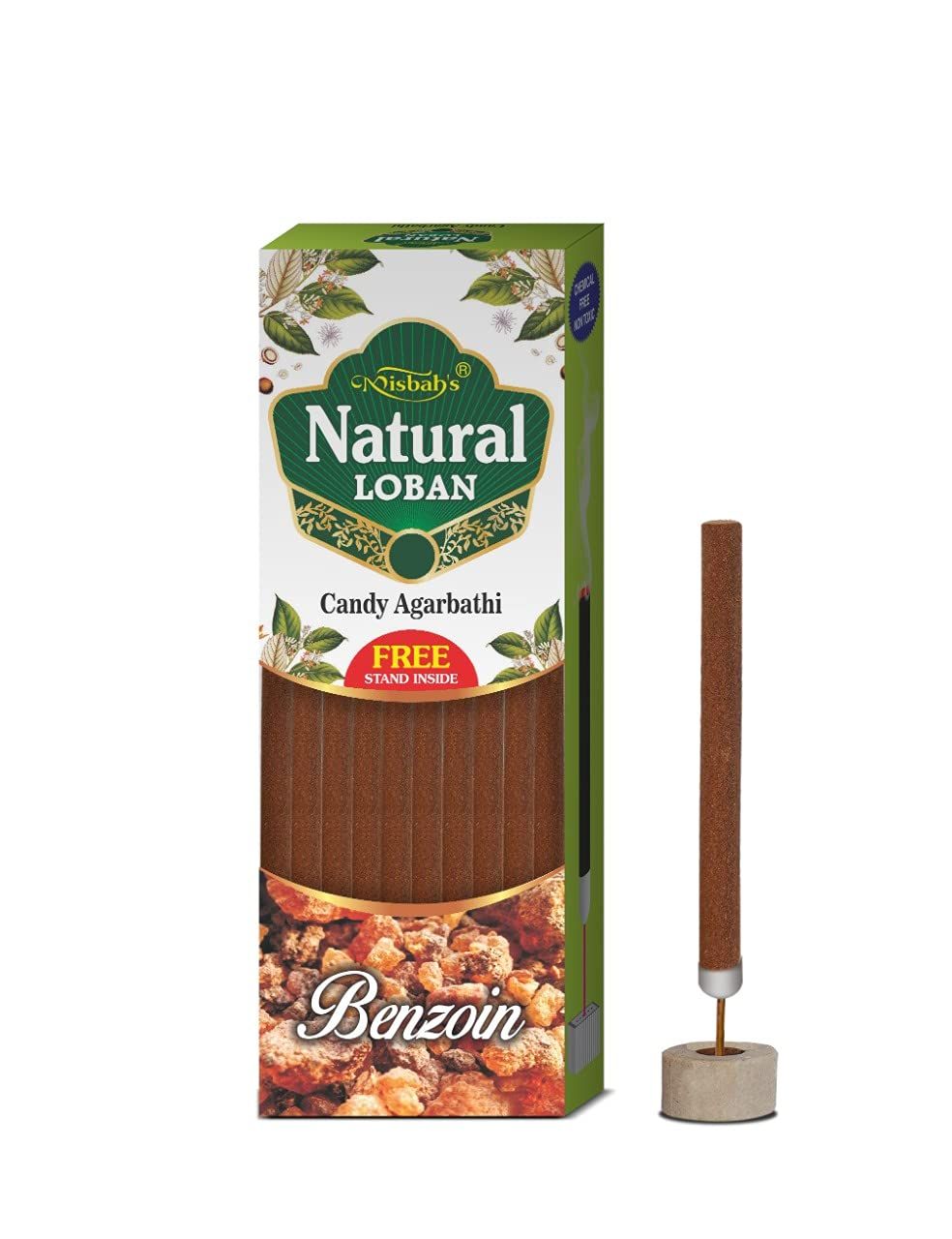 Misbah Natural Loban Candy Agarbathi 10 Sticks