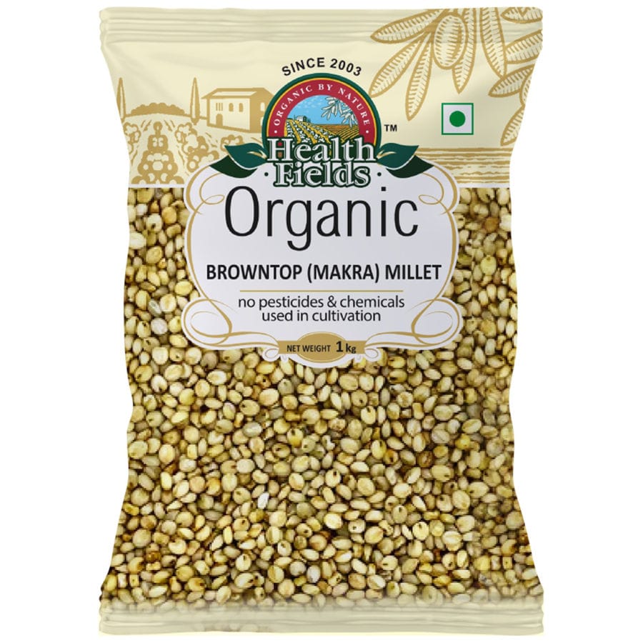 Health fields Organic Browntop (Makra) Millet 1Kg