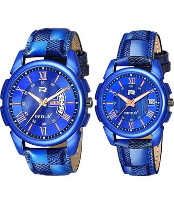 Redux RWS0400S Analogue Blue Dial Men's & Girl's Couple Watch