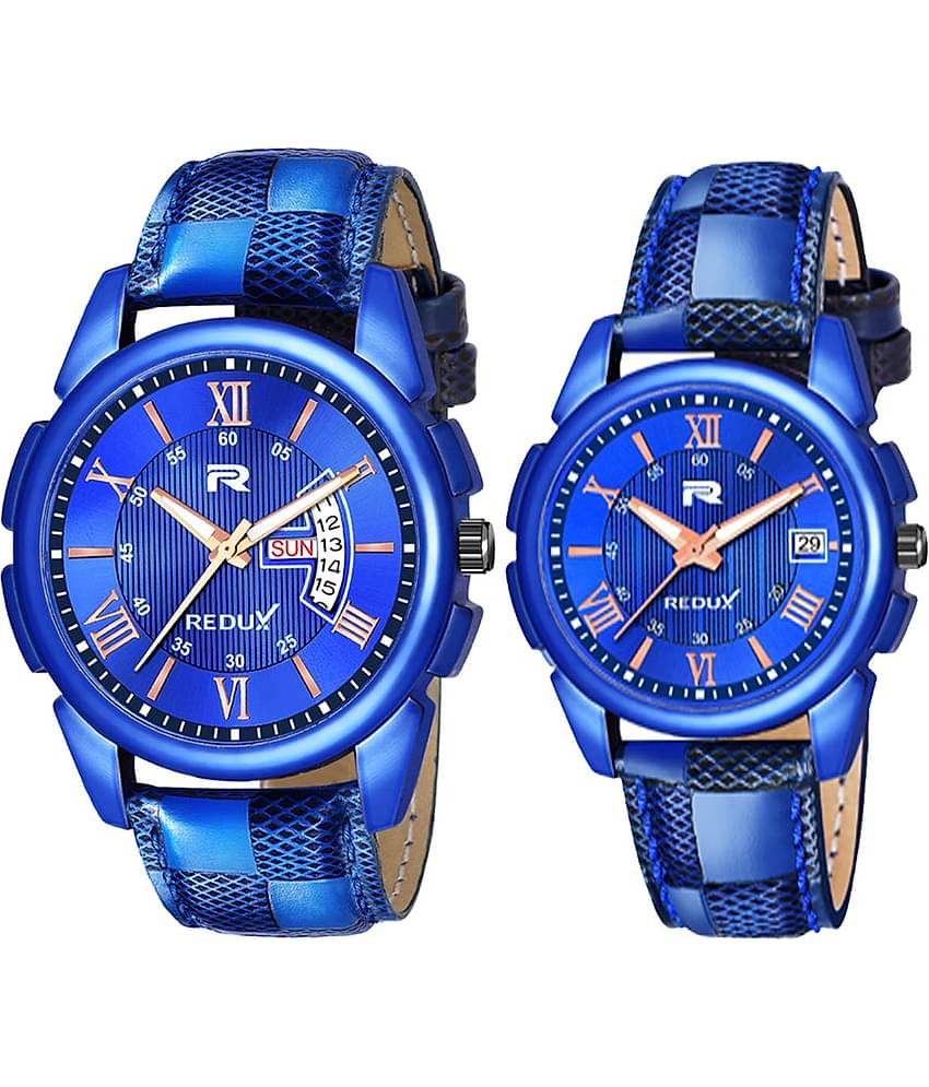 Redux RWS0400S Analogue Blue Dial Men's & Girl's Couple Watch