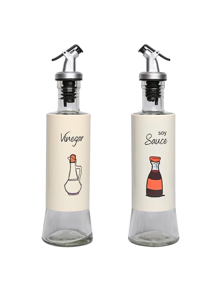 350ml Vinegar & Soya Dispenser Set