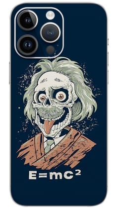 E= MC 2 Einstein quotes  Mobile Skin Wrap  - QUOA0006
