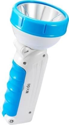 DP 9035B (RECHARGEABLE LED TORCH) Torch  (Blue, 25.4 cm, Rechargeable)