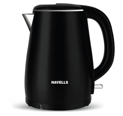 Havells Electric Kettle Altro 1250 Watts 1.5 liters, Double Layered Cool Touch Outer Body | 304 Rust Resistant SS Inner Body with Auto Shut Off Havells Electric Kettle Altro 1250 Watts 1.5 liters, Double Layered Cool Touch Outer Body | 304 Rust Resistant SS Inner Body with Auto Shut Off