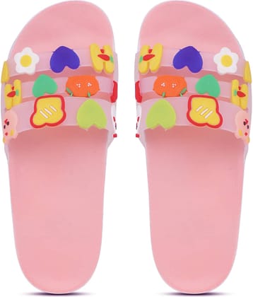 Pampy Angel - Pink Women's Slide Flip flop