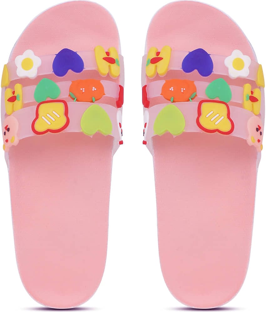 Pampy Angel - Pink Women's Slide Flip flop