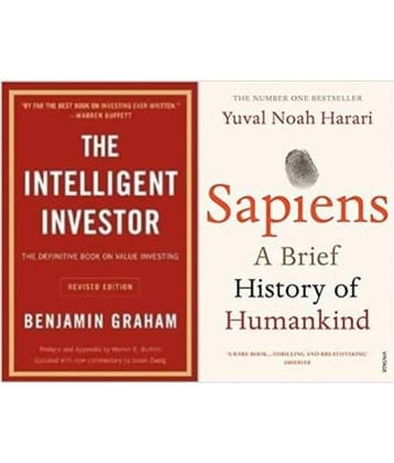 Combo Of The Intelligent Investor And Sapiens (Paperback, Yuval Noah Harari, Benjamin Graham)
