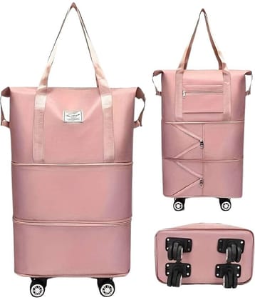 HINGOL 54 Ltrs Multi Nylon Duffle Trolley