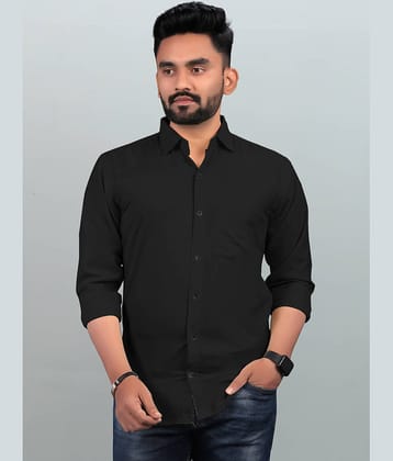 BOUGHT FIRST Cotton Blend Regular Fit Full Sleeves Men's Formal Shirt - White ( Pack of 1 )