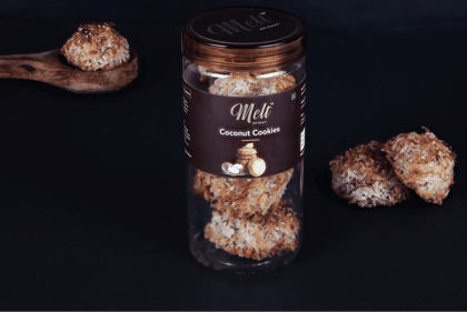 Coconut Cookies, 150 gm | Melt Chocolates