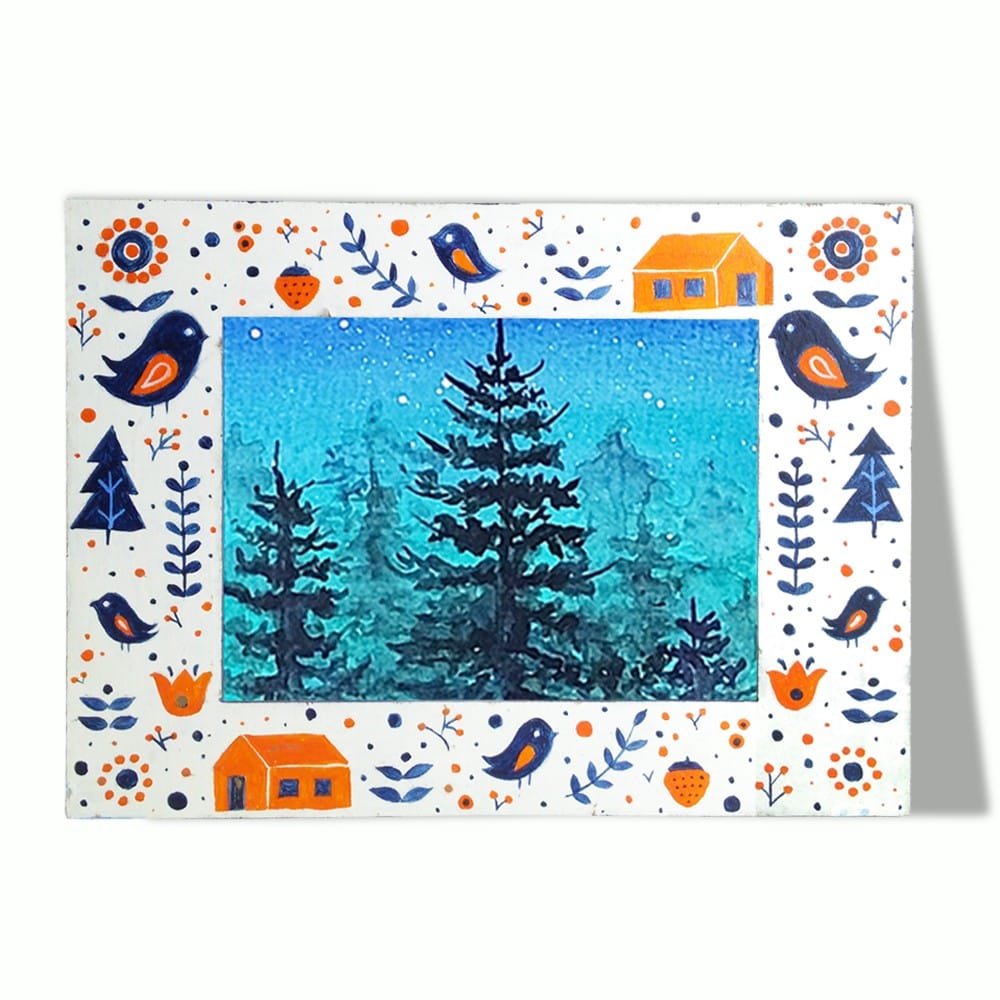 Scandinavian Art on Frame DIY Kit by Penkraft