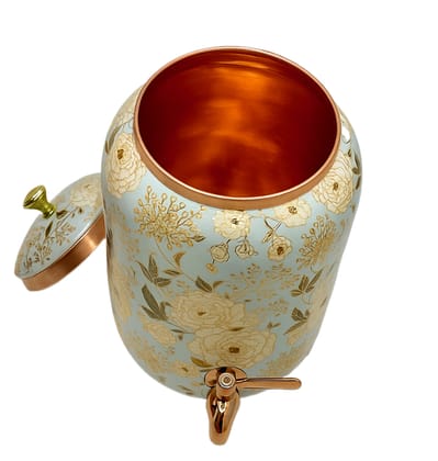 5L Pure Copper Water Dispenser with Decorative Coating 5L Pure Copper Water Dispenser with Decorative Coating - Noor Elan