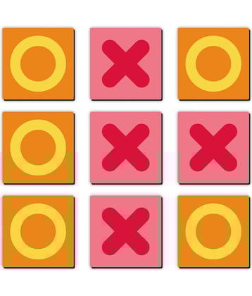 Saf Wood Fridge Magnet - Pack of 9