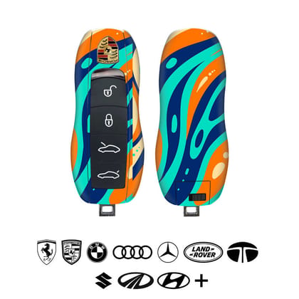 Psychedellic 3 Car Key Skins