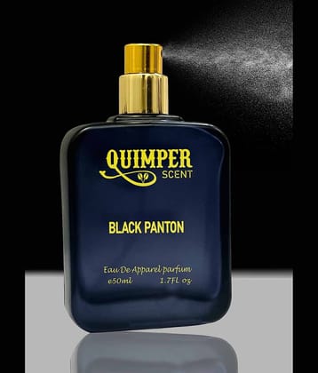 QUIMPER Black Panton 55ml Spray Perfume Deodorant Spray & Pocket Perfume for Unisex 55 ml ( Pack of 1 )