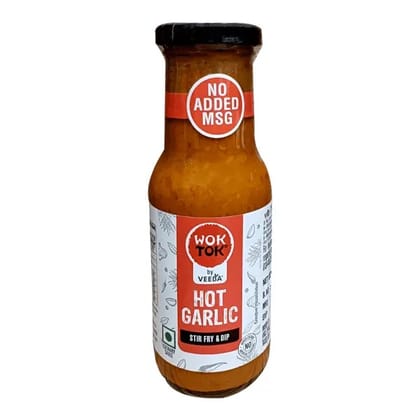 veeba hot garlic stir fry & dip 230 gm