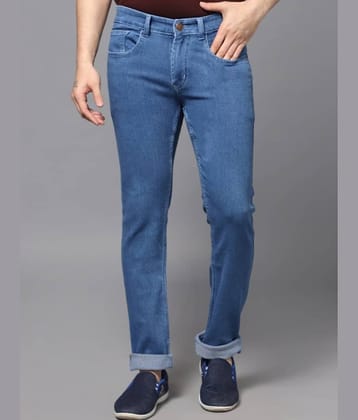 Sindon Regular Fit Dyed Men's Jeans - Blue ( Pack of 1 )
