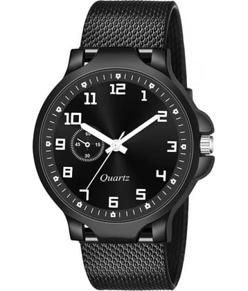 Trex Black Silicon Analog Men's Watch