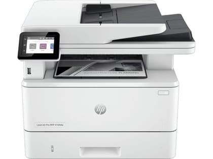 HP MFP 4104DW Monochrome Wireless Laser Printers jet Pro, 42 Ppm A4 With Wifi- White