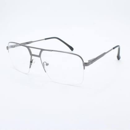 Lensoz Elite X Luxe Half Rim Rectangle 2 - Medium - Gunmetal