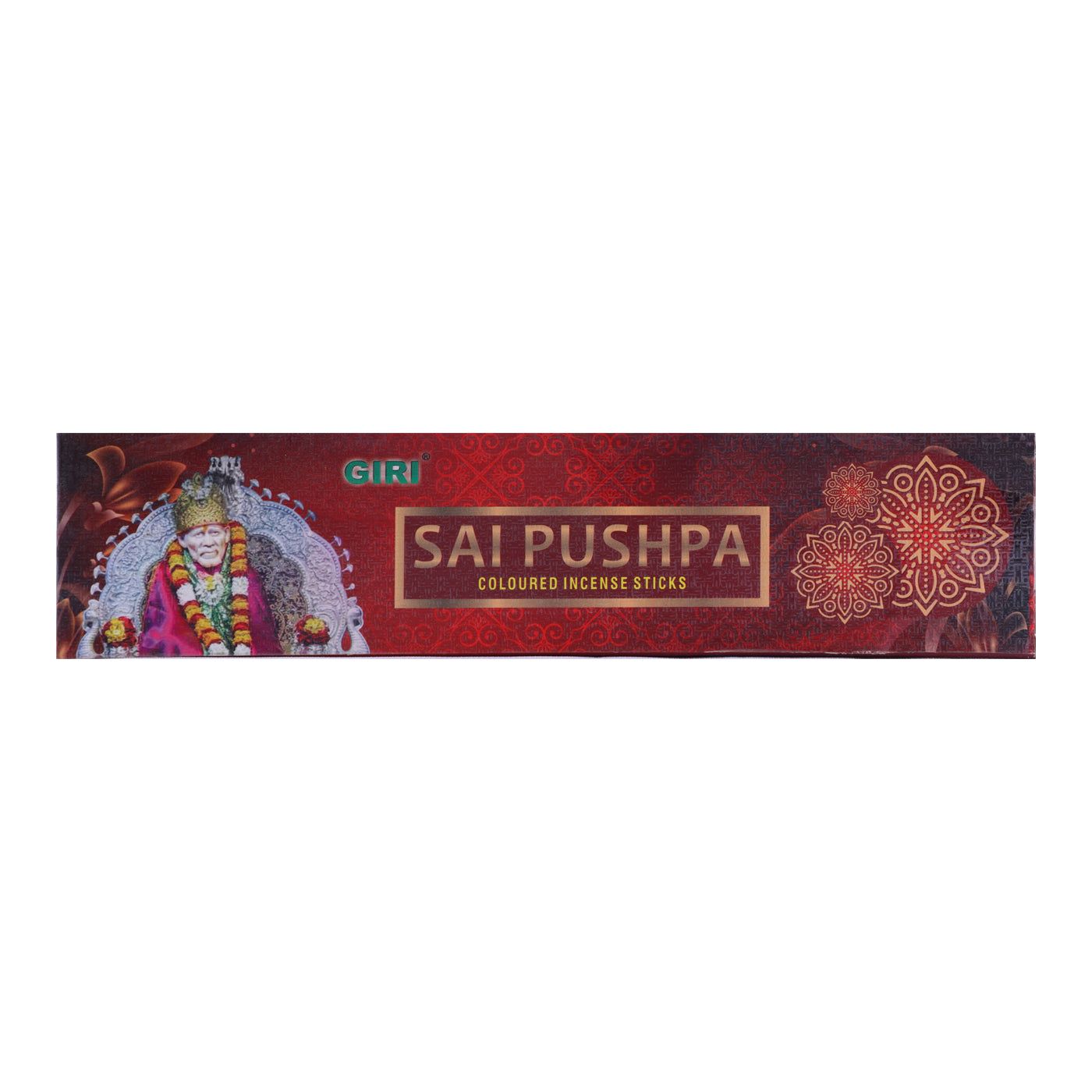 Giri Sai Pushpa Coloured Incense Sticks - 35 Sticks | Agarbathi  | 35 Pcs  | Agarbatti for Pooja