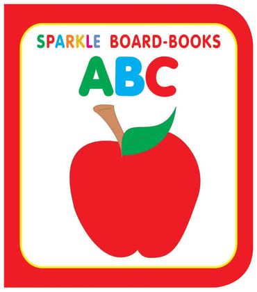 Sparkle Board Book- Abc [Board book] Dreamland Publications