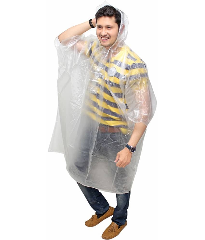 Goodluck White Rain Coat