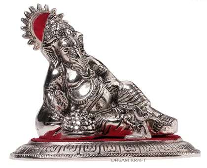 DreamKraft Metal Ganesh Idol Showpiece for Home Decor and Gift Purpose(17x12x15 cm) DreamKraft Metal Ganesh Idol Showpiece for Home Decor and Gift Purpose(17x12x15 cm)