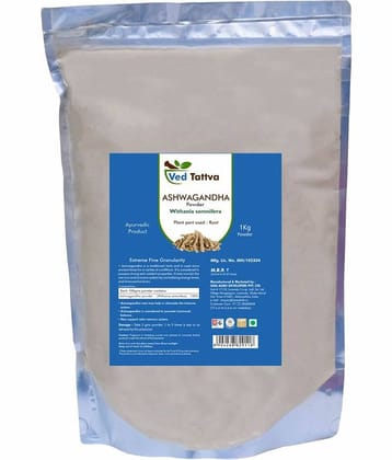 Ved Tattva Ashwagandha Powder 1 kg Pack Of 1