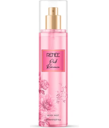 RENEE Pink Romance Body Mist, Floral, Long Lasting Fragrance for Women, 150ml