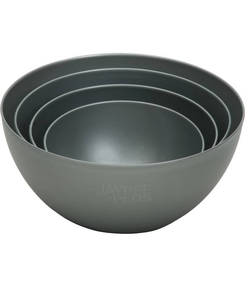Jaypee Plus Plastic Mixing Bowl 4 Pc