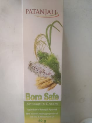 Patanjali Boro safe Antiseptic cream 50 g 