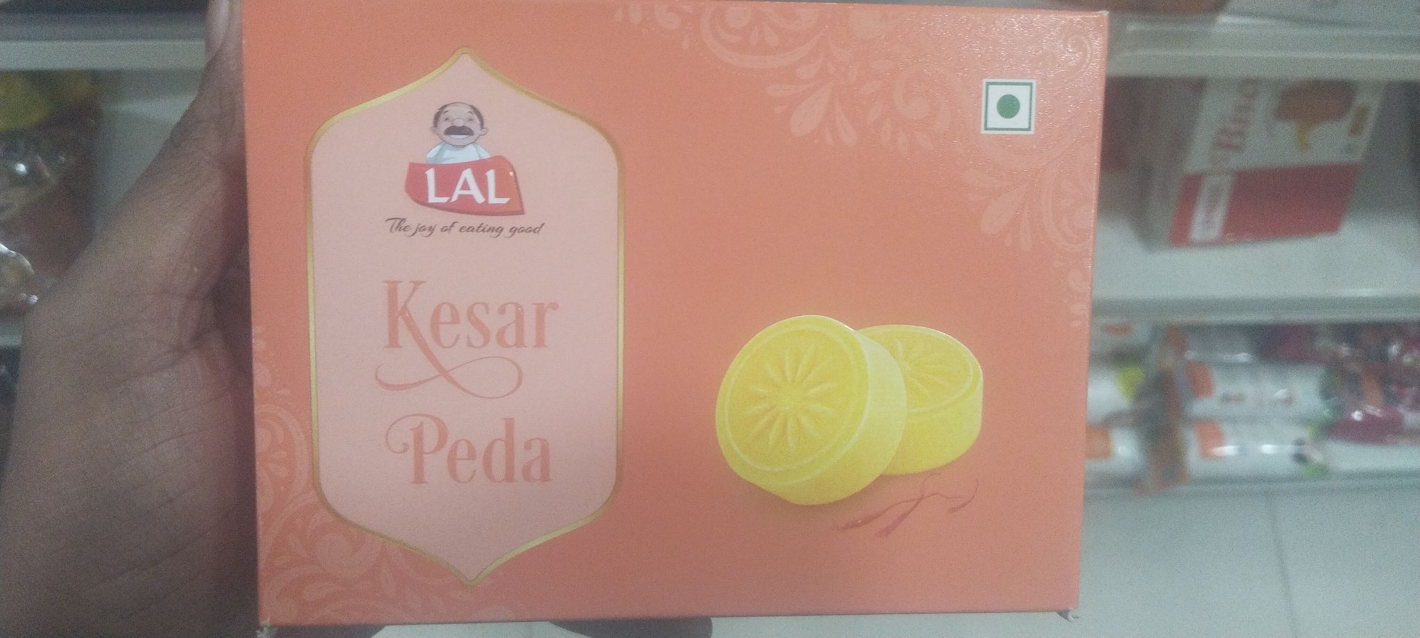 Lal kesar Peda