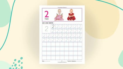01. Number Writing Books - 1 To 10 [Paperback] Dreamland Publications