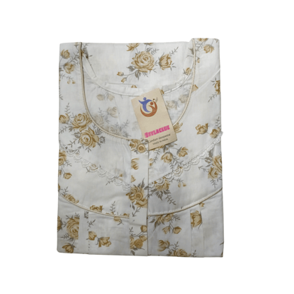 Stylaclue Women’s Premium Cotton Nighty Comfortable & Soft Sleepwear